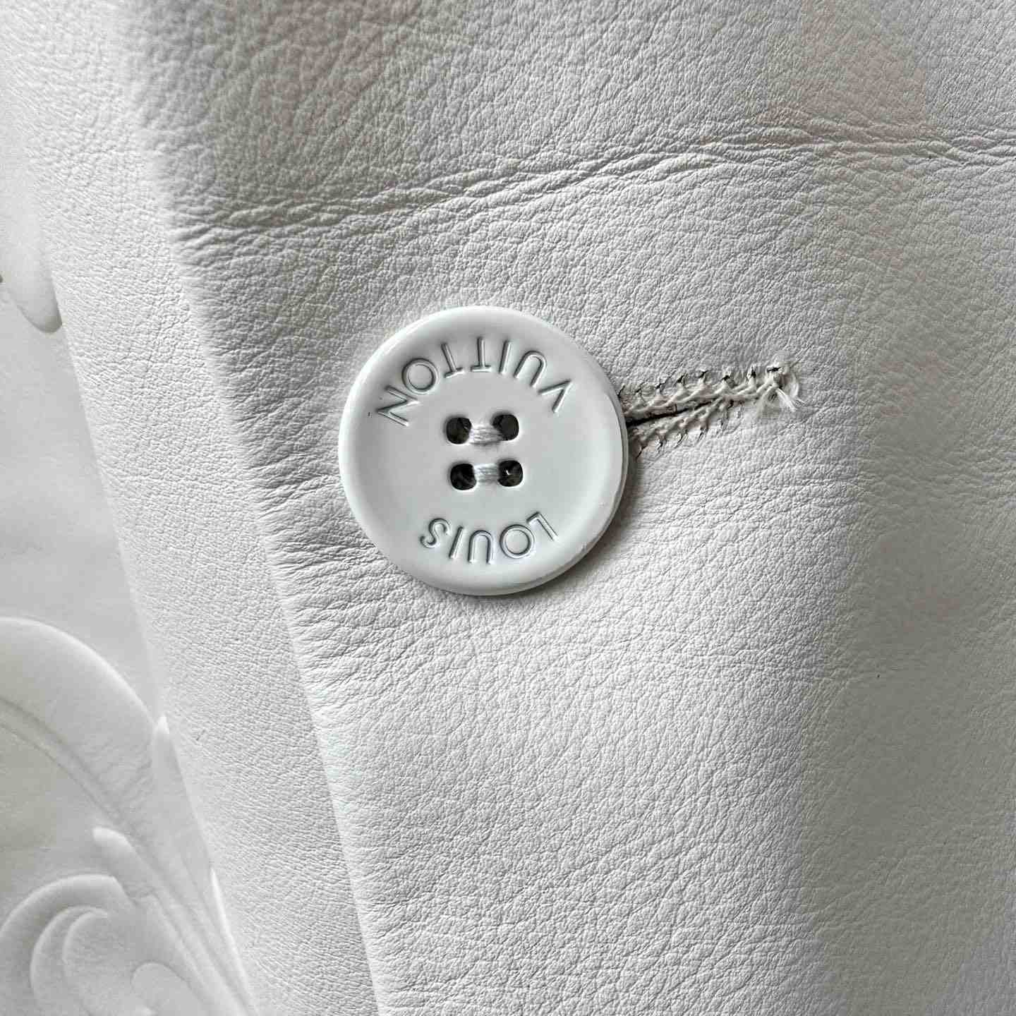 Louis Vuitton LV Ornaments Leather Coat - PerfectKickZ
