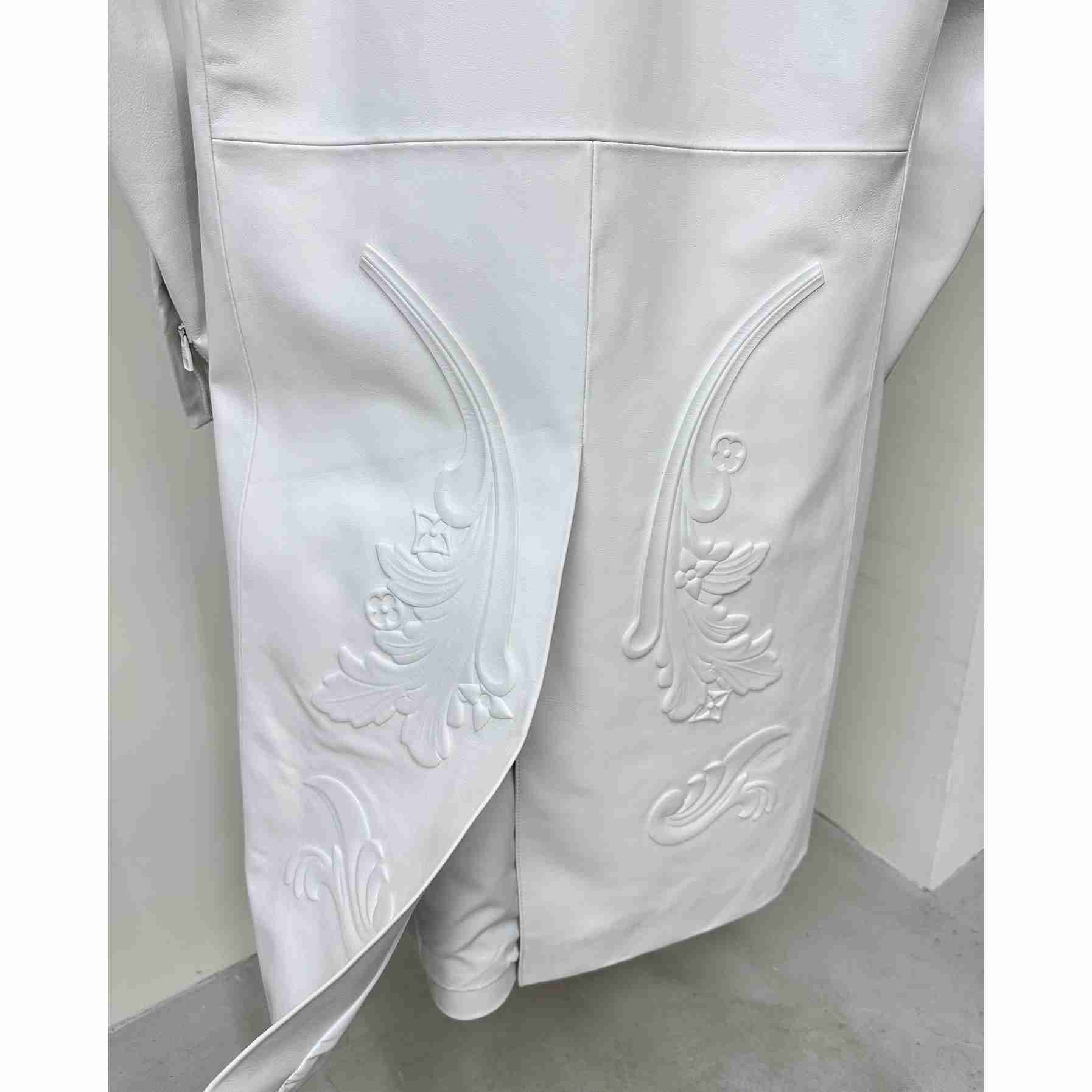 Louis Vuitton LV Ornaments Leather Coat - PerfectKickZ