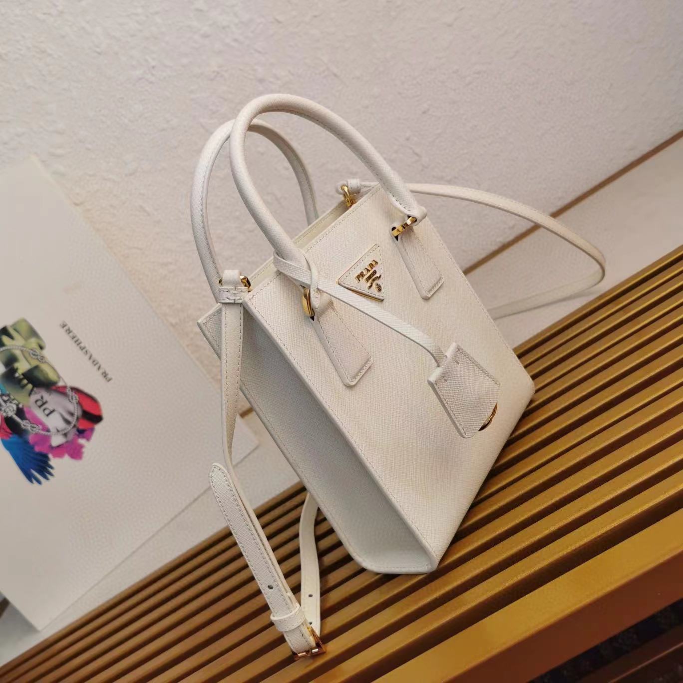 Prada Saffiano Leather Handbag - PerfectKickZ