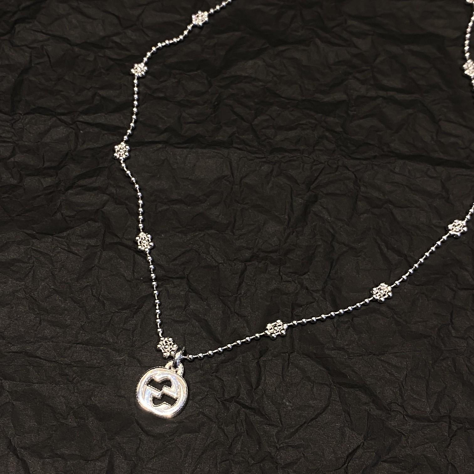 Gucci Interlocking G Necklace In Silver - PerfectKickZ