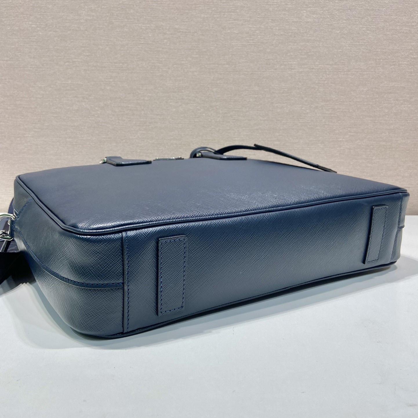 Prada Saffiano Leather Work Bag - PerfectKickZ