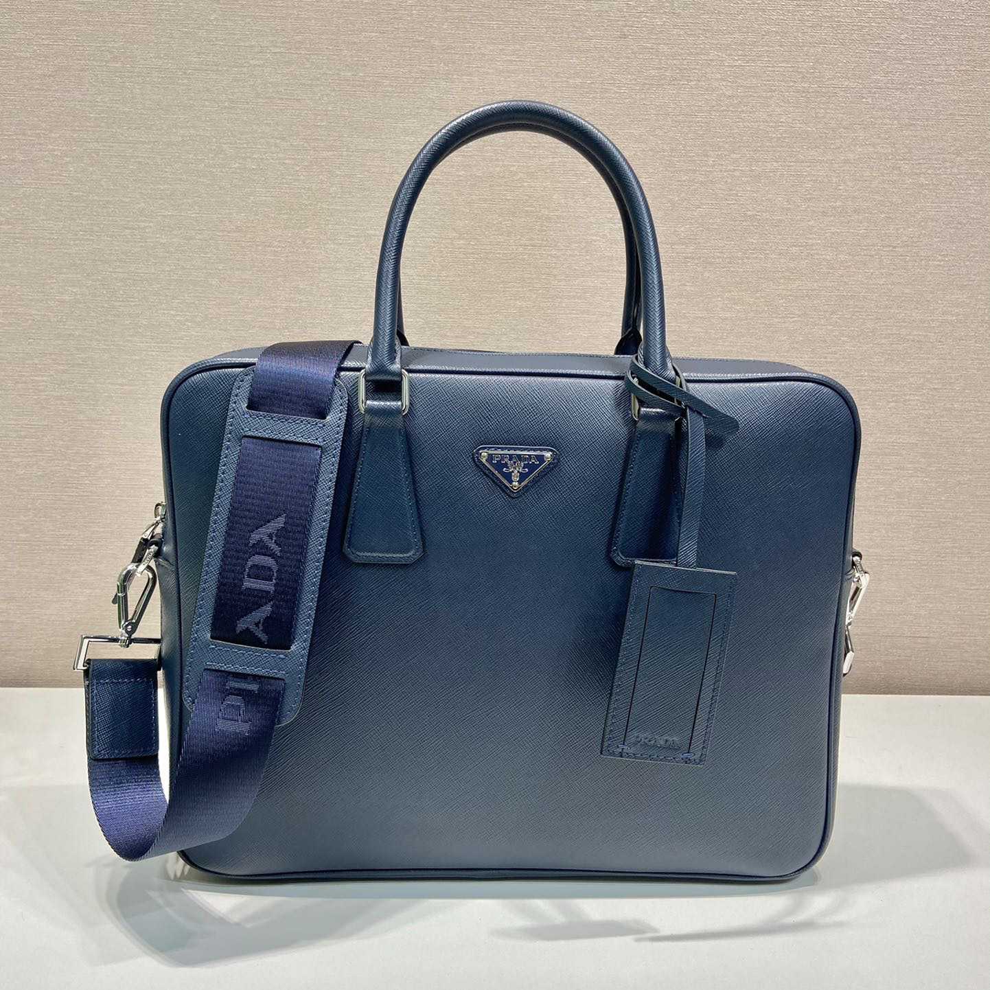 Prada Saffiano Leather Work Bag - PerfectKickZ