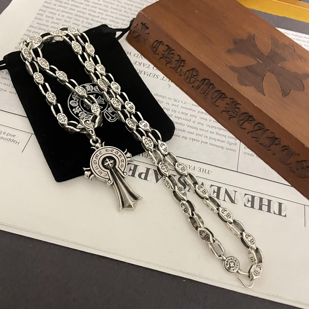 Chrome Heart Necklace   - PerfectKickZ