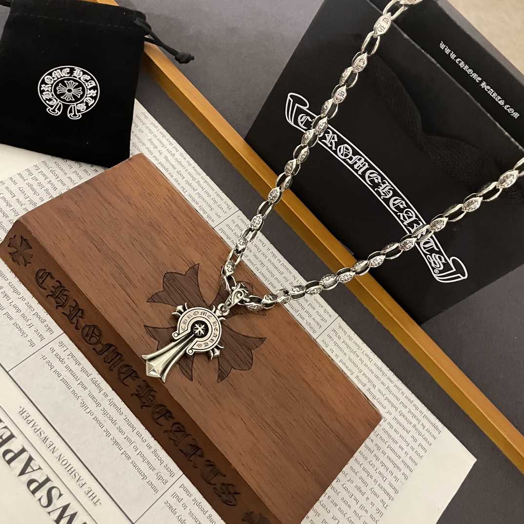 Chrome Heart Necklace   - PerfectKickZ