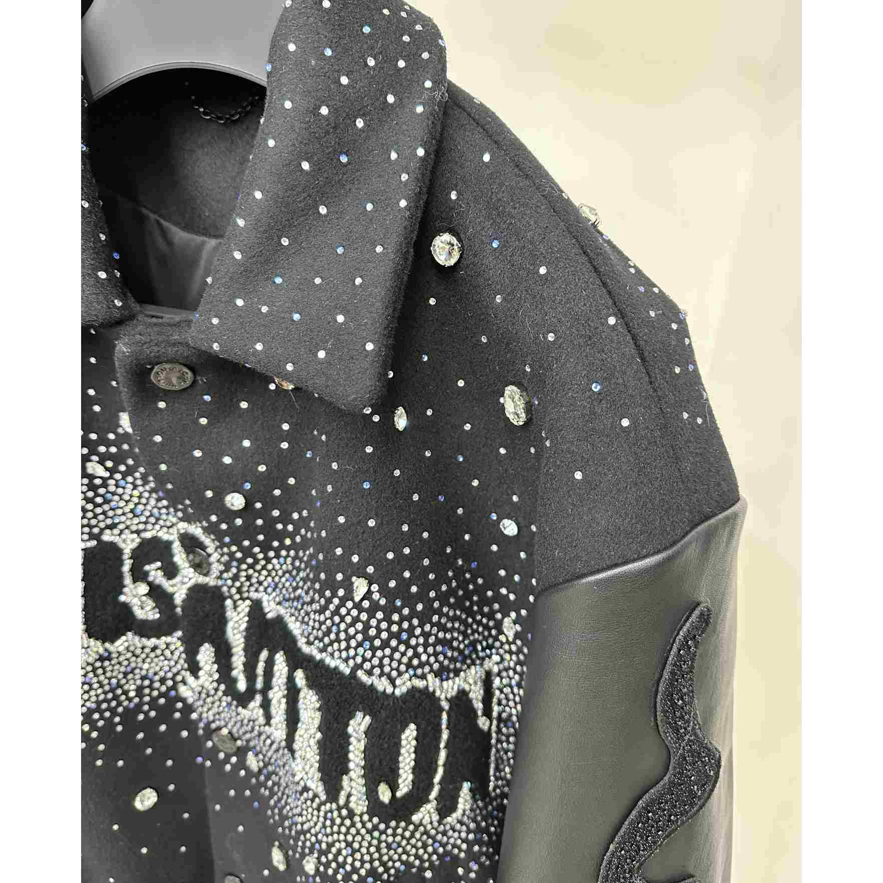 Louis Vuitton Made To Order Embroidered Varsity Blouson   1ABY78 - PerfectKickZ