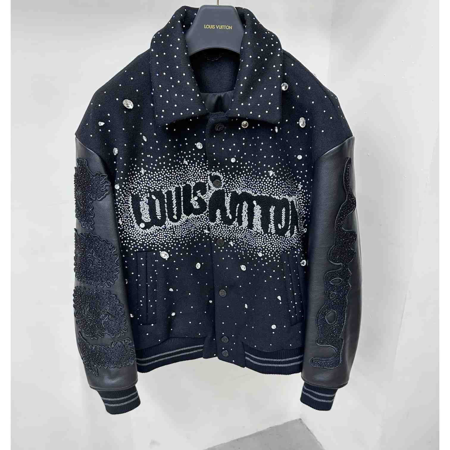 Louis Vuitton Made To Order Embroidered Varsity Blouson   1ABY78 - PerfectKickZ