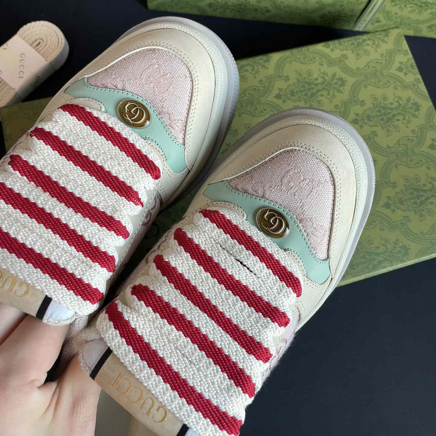 Gucci Women's Screener Sneaker - PerfectKickZ