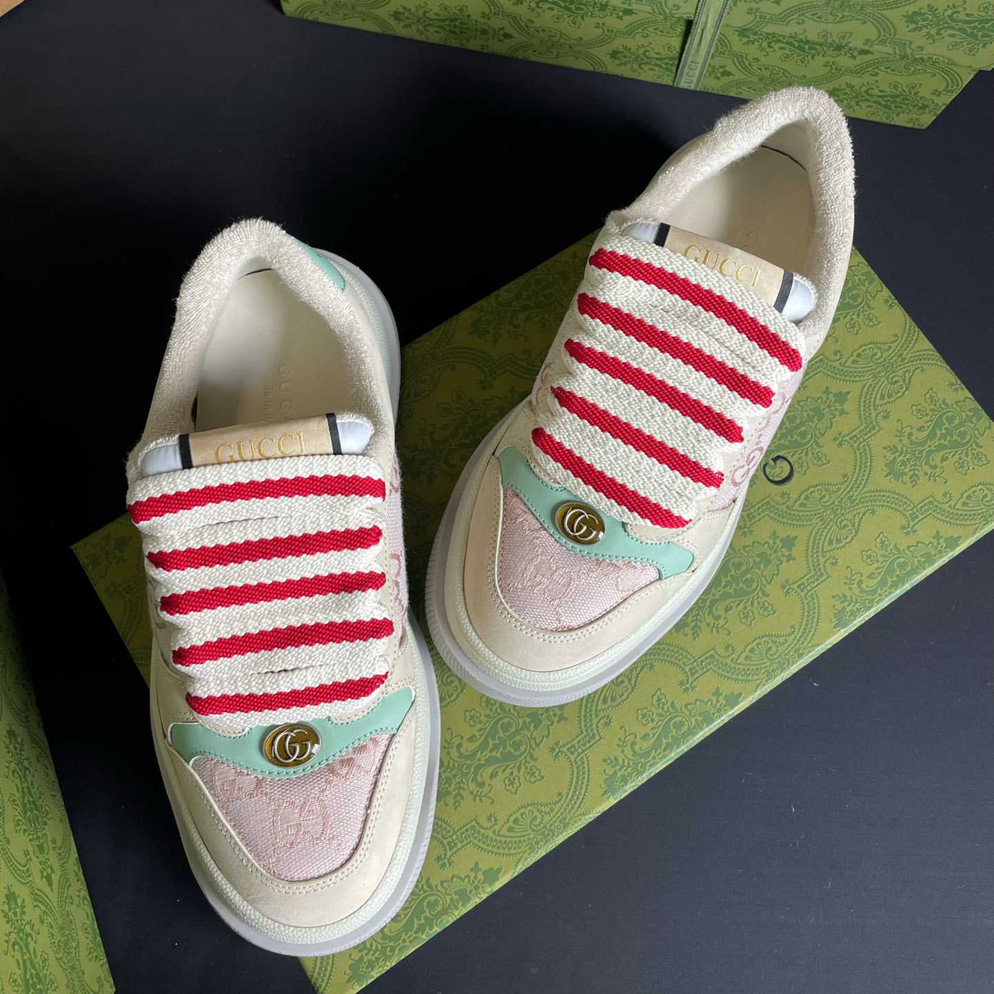 Gucci Women's Screener Sneaker - PerfectKickZ