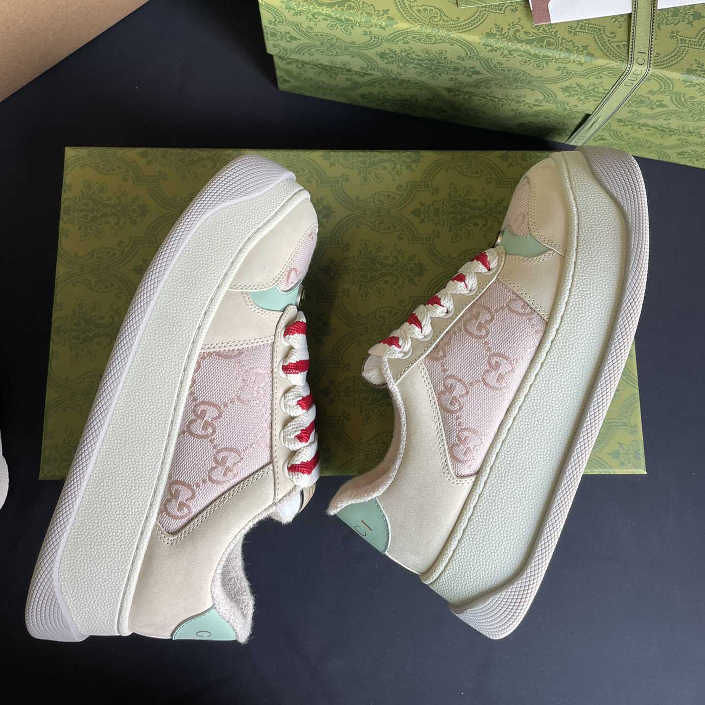 Gucci Women's Screener Sneaker - PerfectKickZ