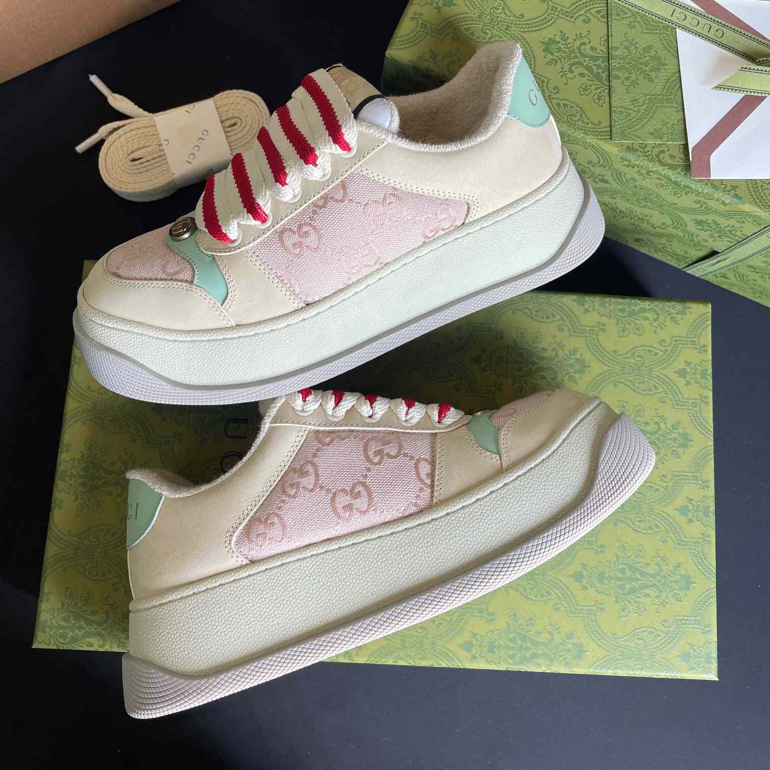Gucci Women's Screener Sneaker - PerfectKickZ
