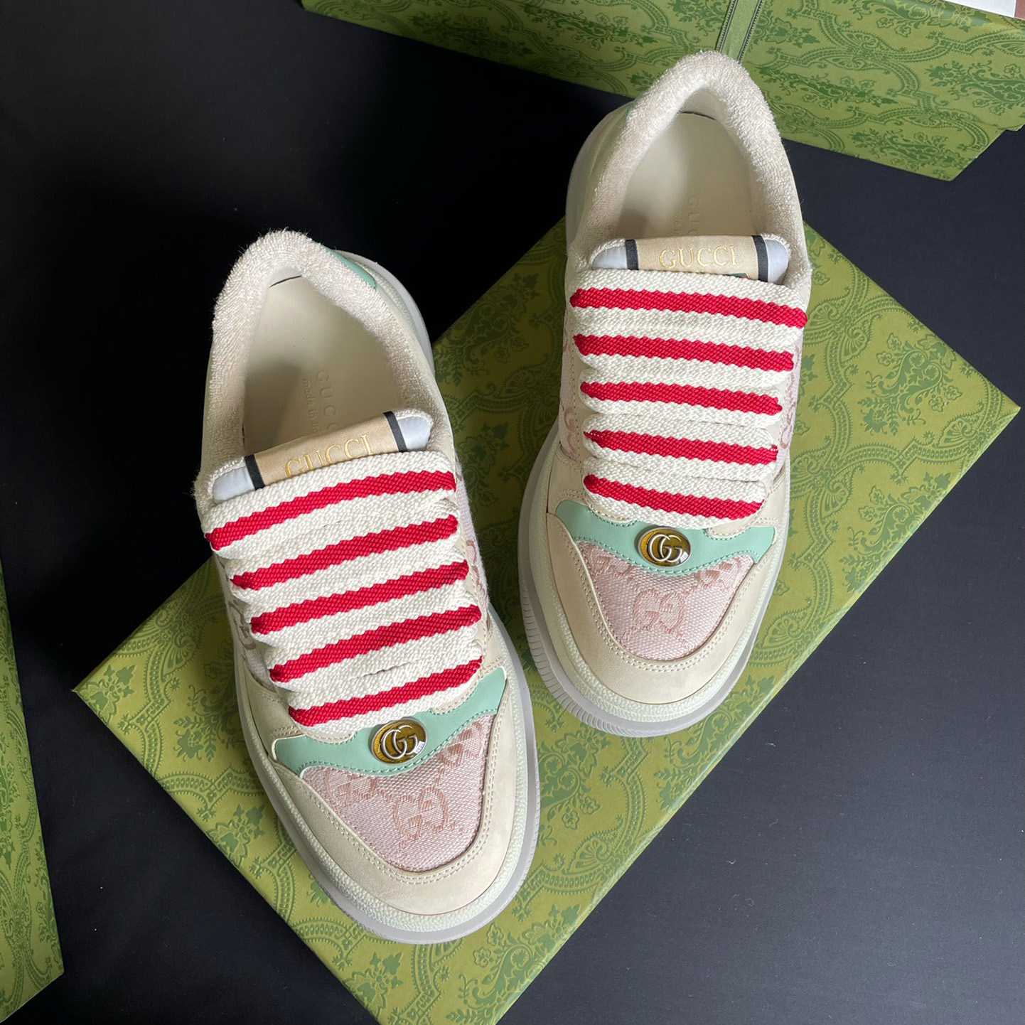 Gucci Women's Screener Sneaker - PerfectKickZ