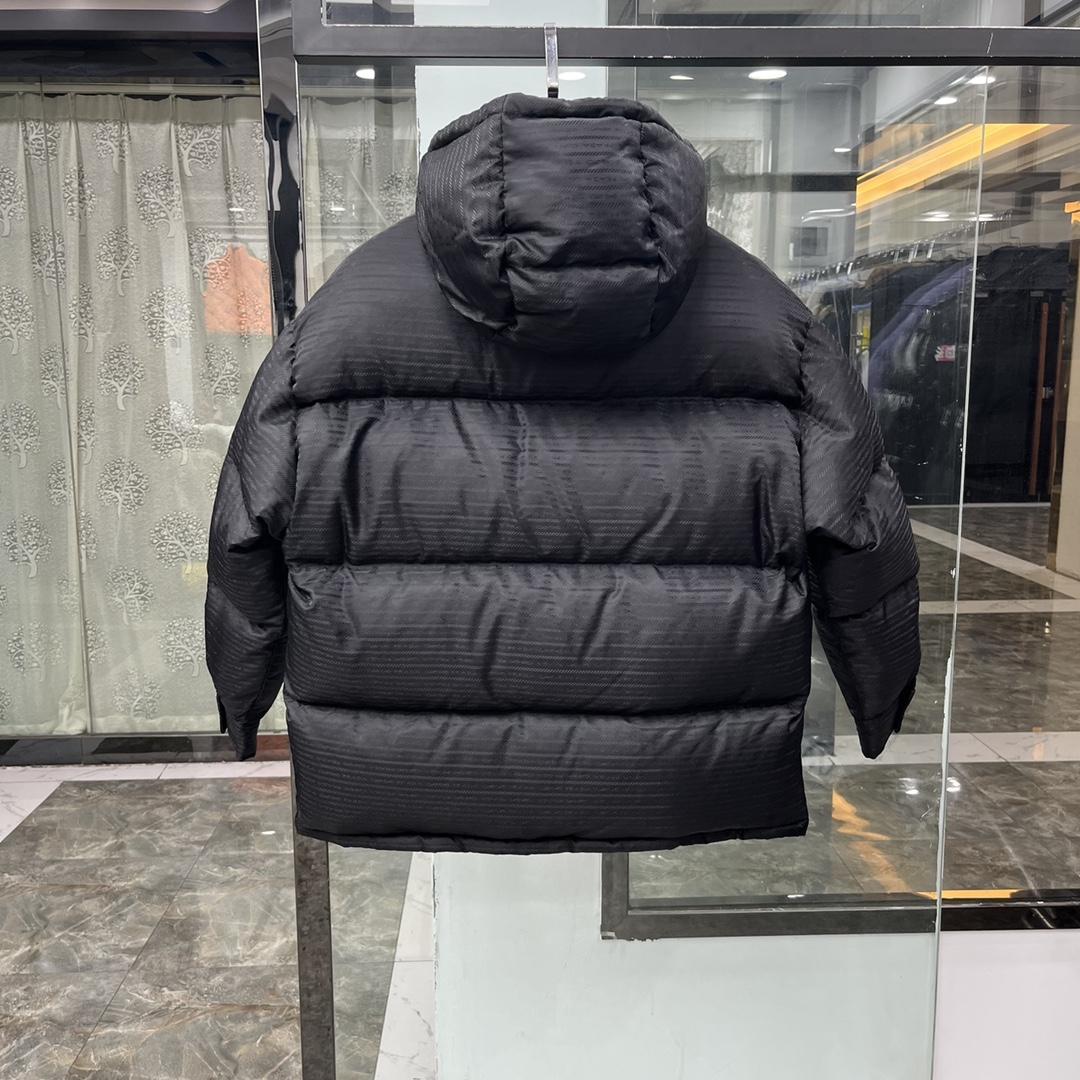 Prada Re-Nylon Hooded Down Jacket - PerfectKickZ