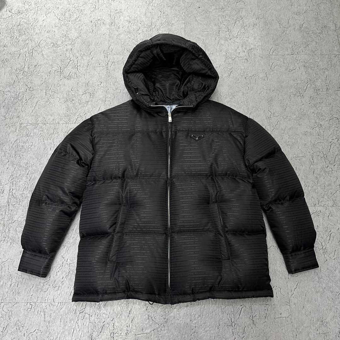 Prada Re-Nylon Hooded Down Jacket - PerfectKickZ