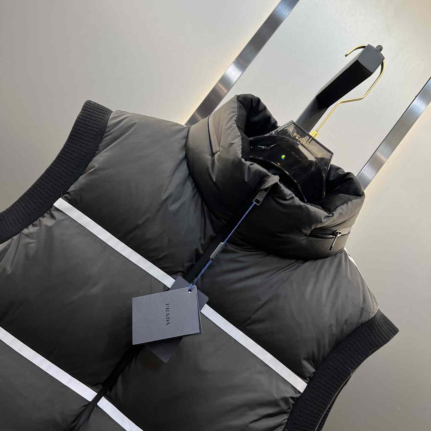 Prada Light Technical Fabric Down Vest - PerfectKickZ