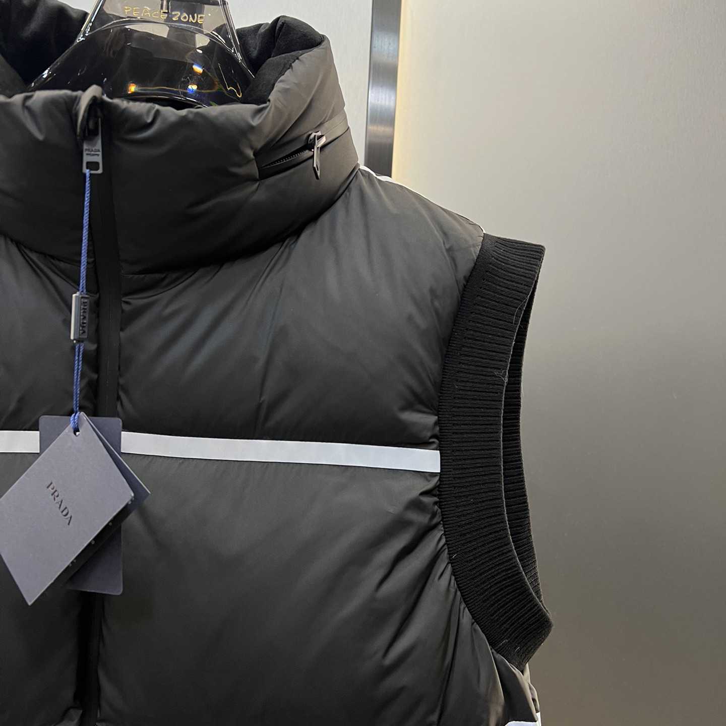 Prada Light Technical Fabric Down Vest - PerfectKickZ