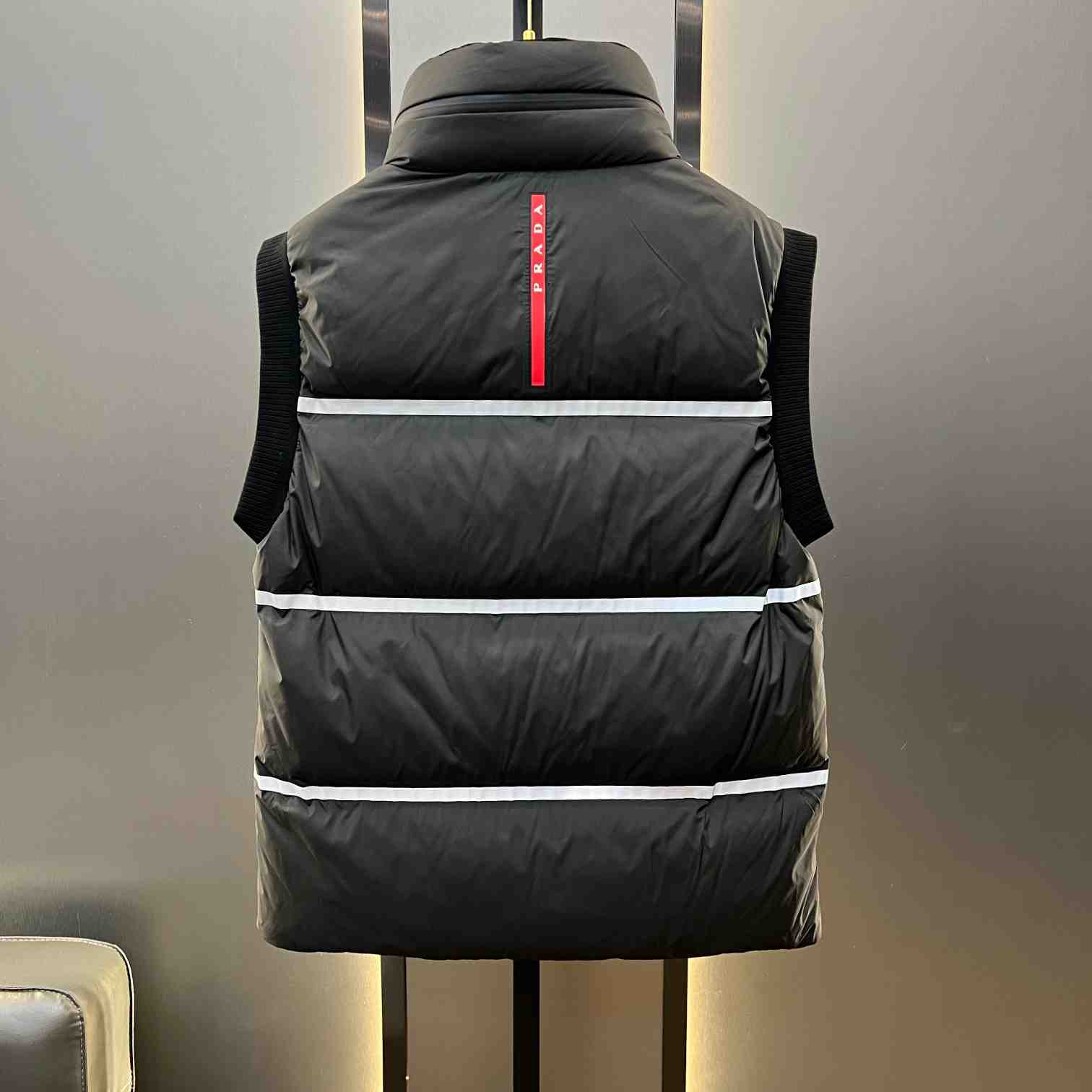 Prada Light Technical Fabric Down Vest - PerfectKickZ