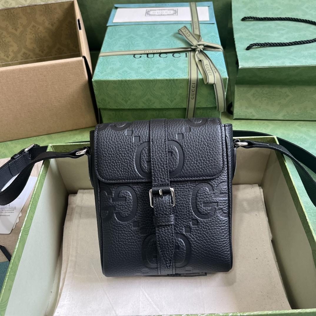 Gucci Jumbo GG Small Messenger Bag  (14.5x 18.5x 4.5cm) - PerfectKickZ