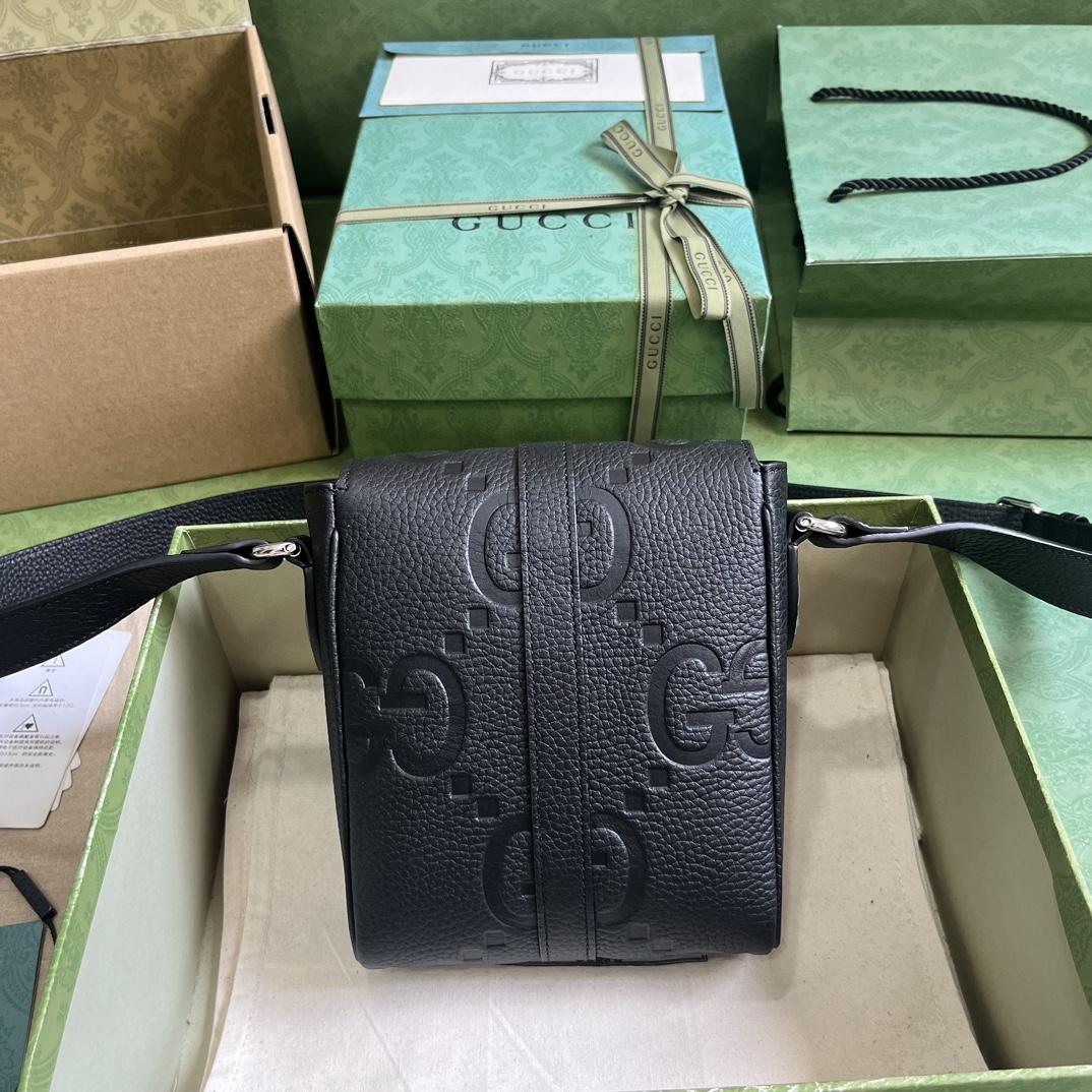 Gucci Jumbo GG Small Messenger Bag  (14.5x 18.5x 4.5cm) - PerfectKickZ