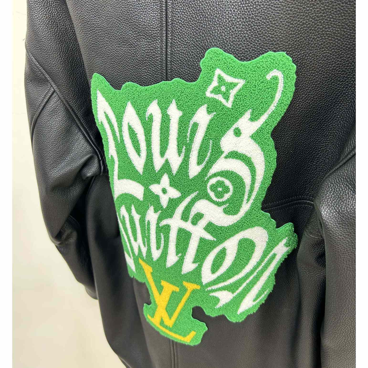 Louis Vuitton Long Leather Coach Jacket - PerfectKickZ