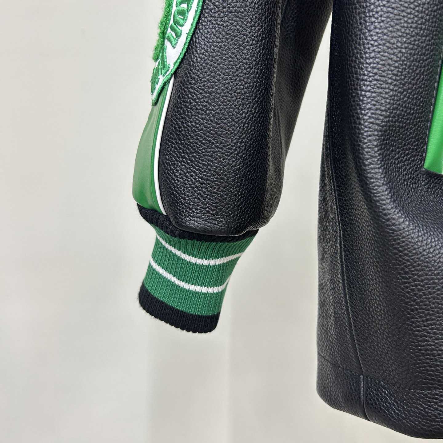 Louis Vuitton Long Leather Coach Jacket - PerfectKickZ