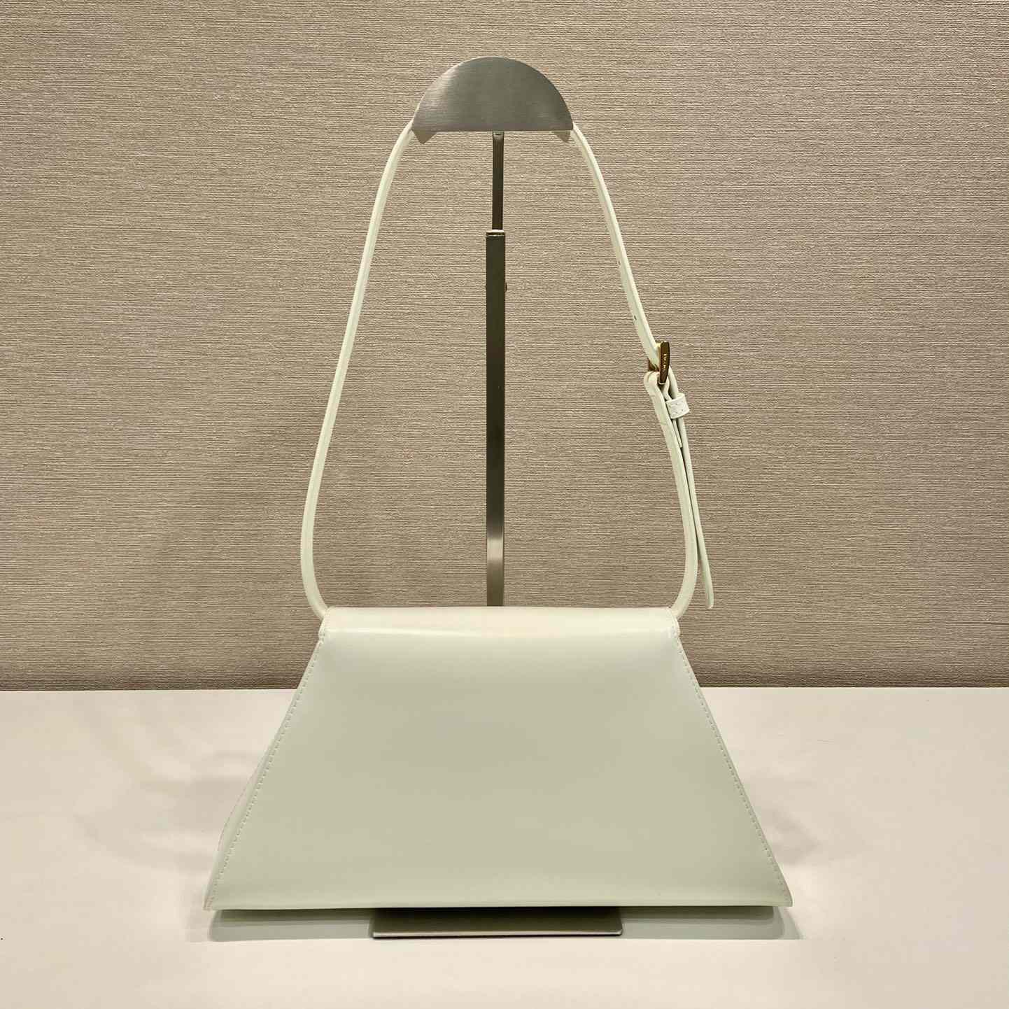 Prada Medium Brushed Leather Handbag - PerfectKickZ