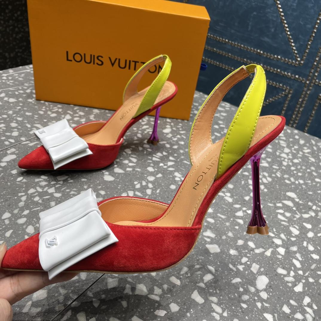Louis Vuitton Blossom Slingback Pump - PerfectKickZ