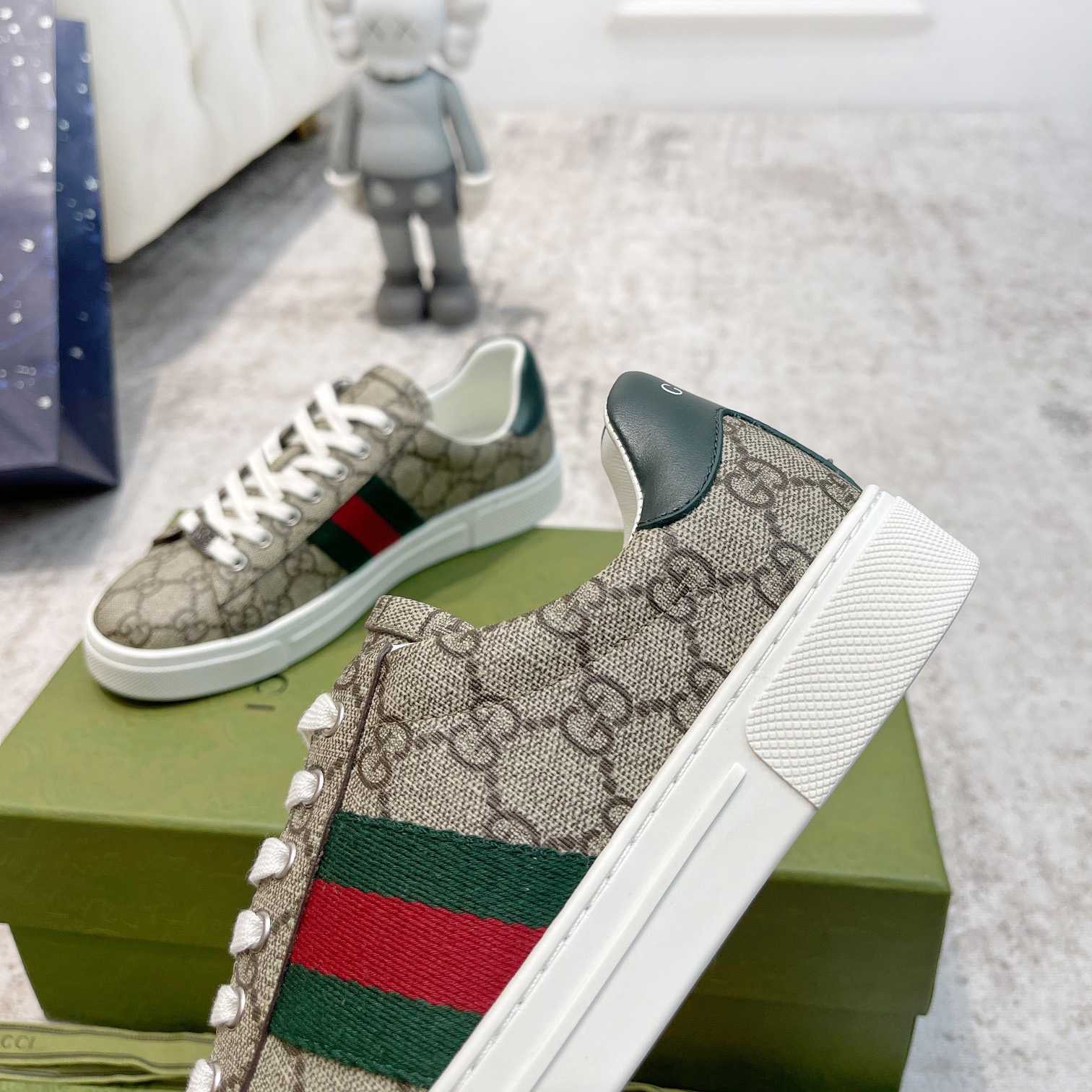 Gucci Ace Sneaker With Web - PerfectKickZ