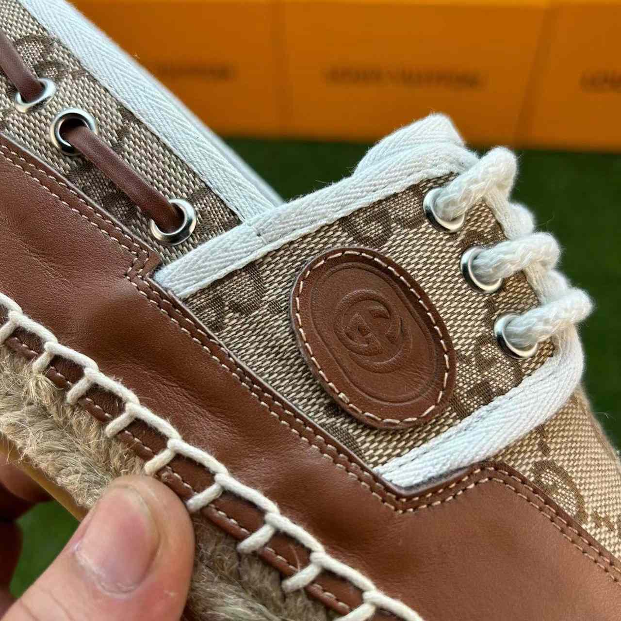 Gucci Lace-up GG Shoe - PerfectKickZ
