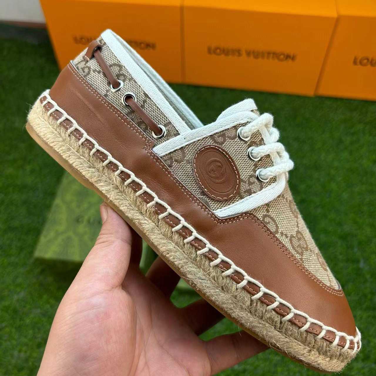 Gucci Lace-up GG Shoe - PerfectKickZ
