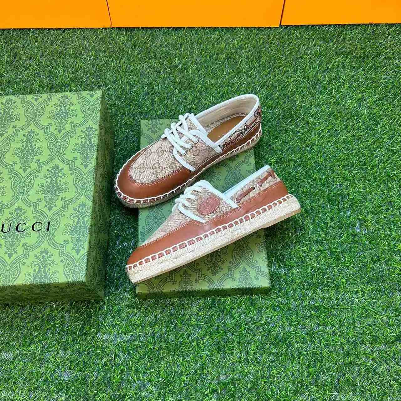 Gucci Lace-up GG Shoe - PerfectKickZ