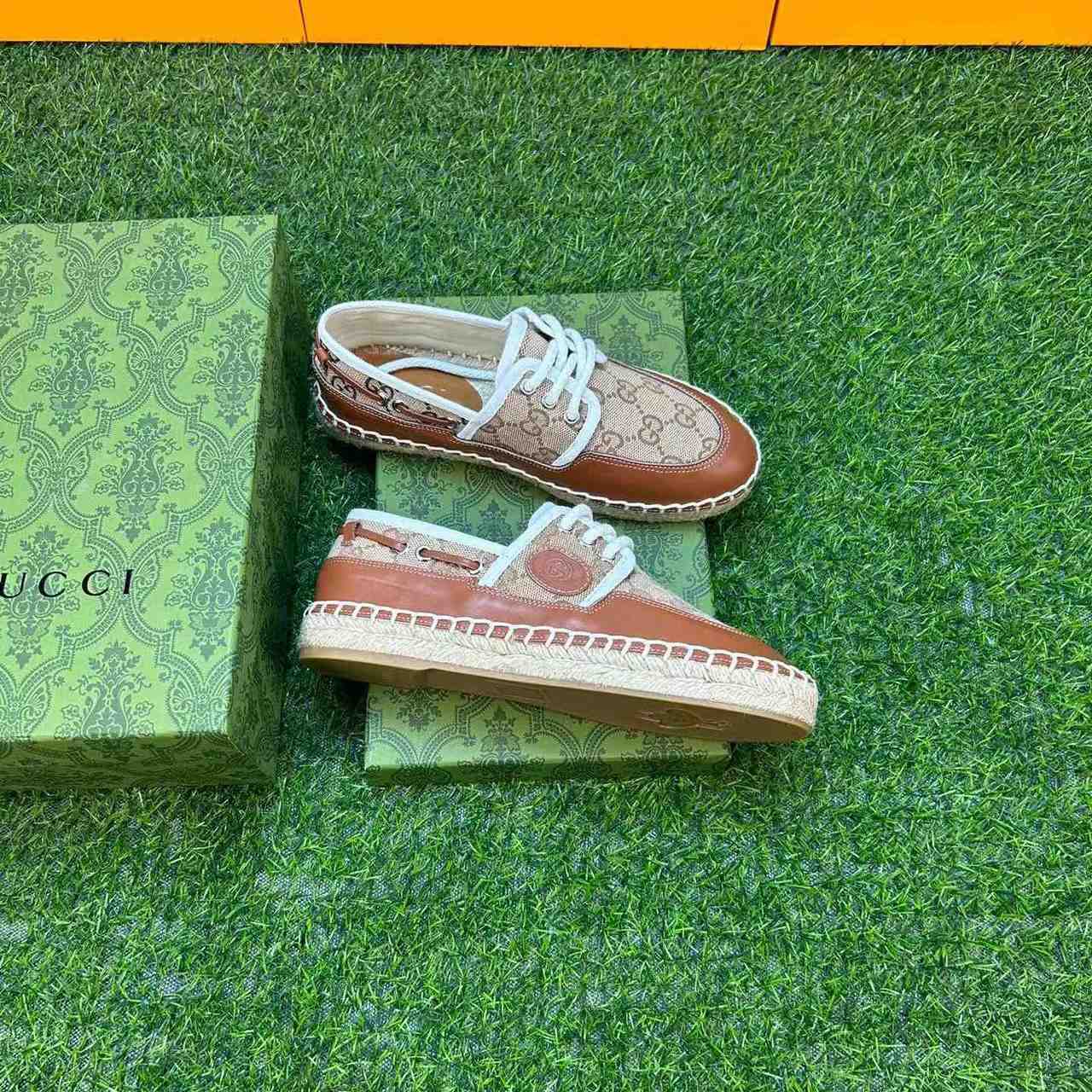 Gucci Lace-up GG Shoe - PerfectKickZ