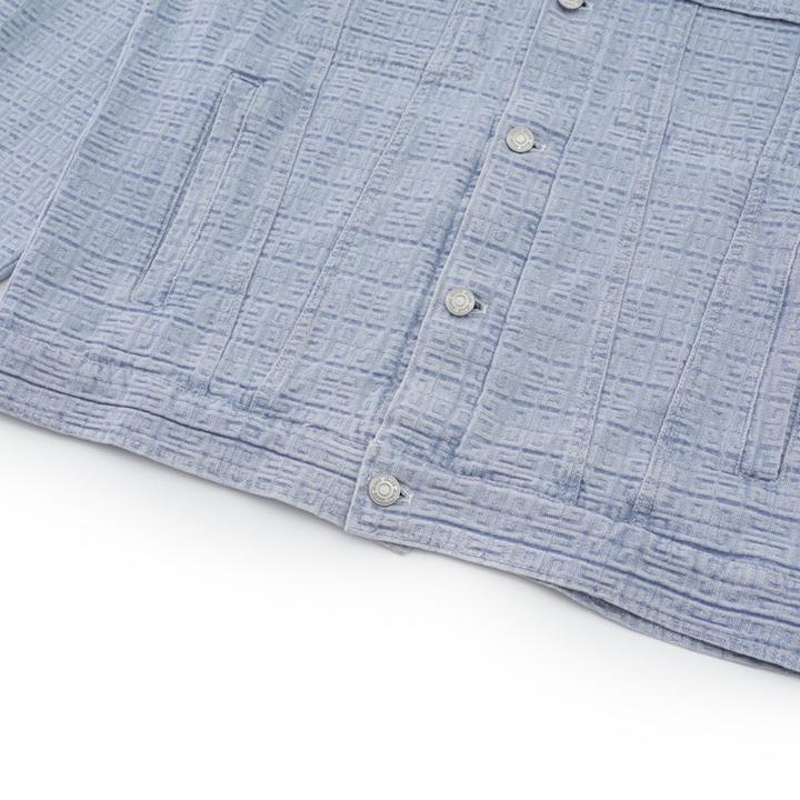 Givenchy Oversized Jacket In 4G Denim - 