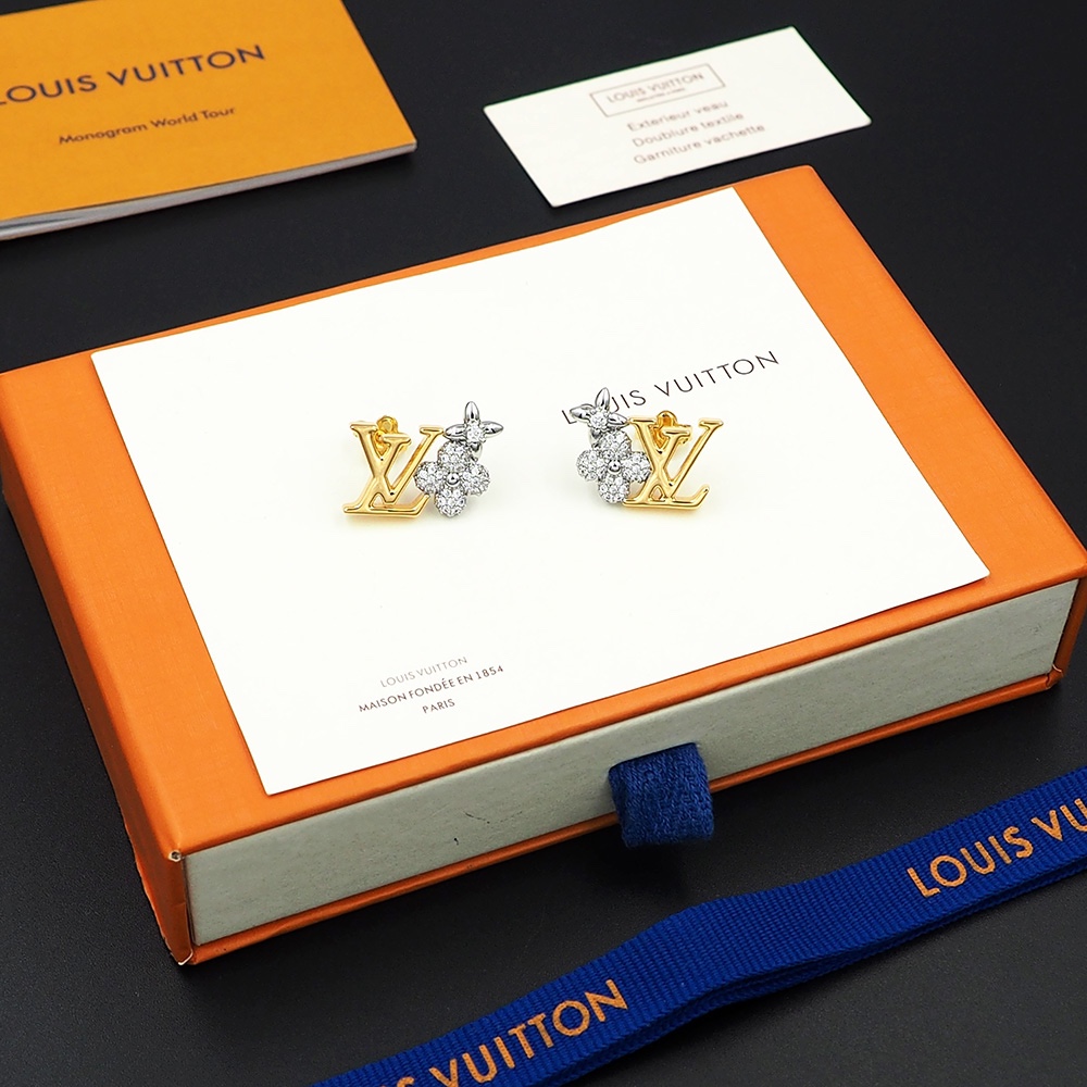 Louis Vuitto LV Gram Earrings - PerfectKickZ