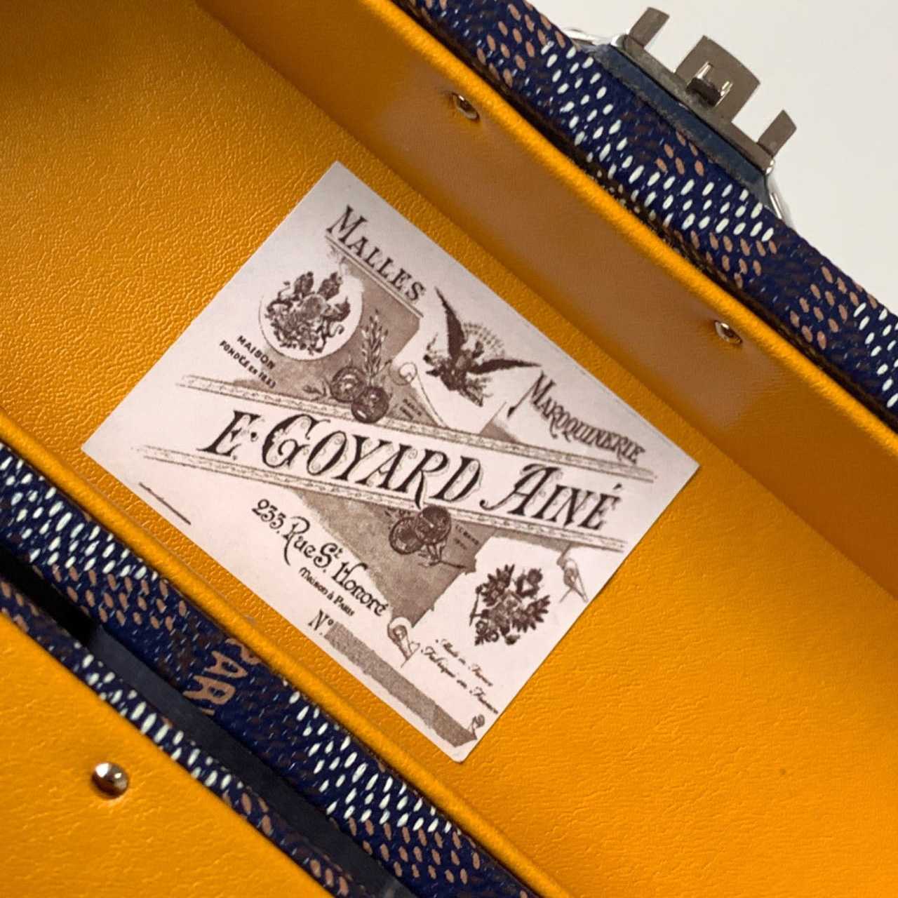 Goyard Bag Trunk Monogram Leather (21-15-6.5cm) - PerfectKickZ