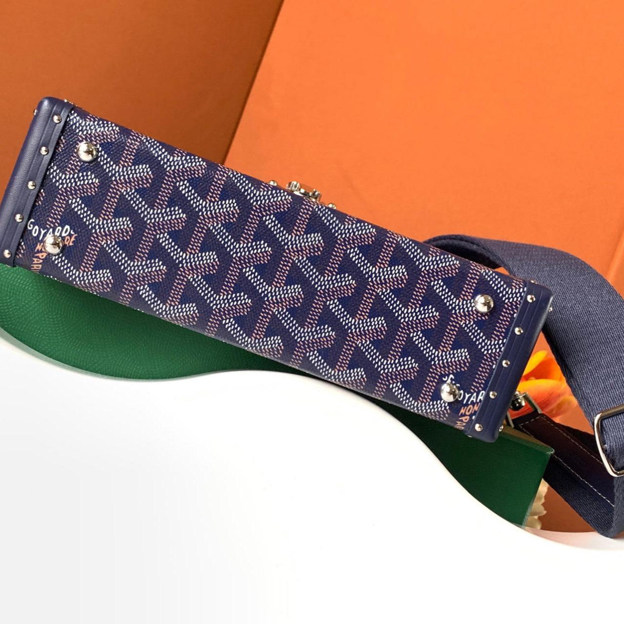 Goyard Bag Trunk Monogram Leather (21-15-6.5cm) - PerfectKickZ