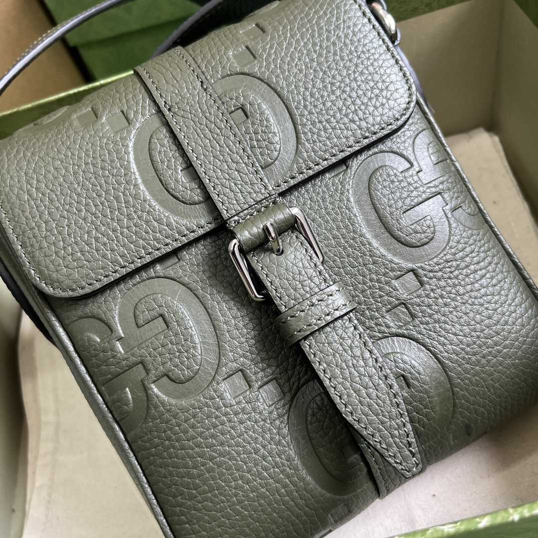 Gucci Jumbo GG Small Messenger Bag  (14.5x 18.5x 4.5cm) - PerfectKickZ