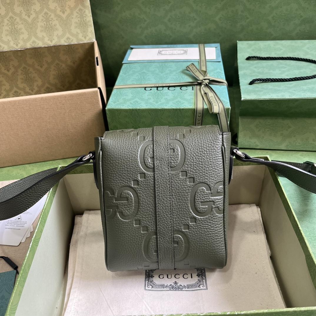 Gucci Jumbo GG Small Messenger Bag  (14.5x 18.5x 4.5cm) - PerfectKickZ