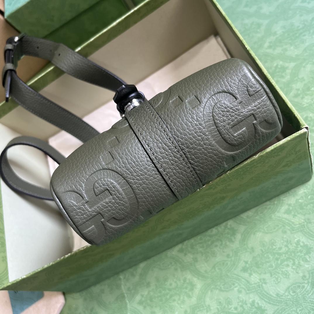 Gucci Jumbo GG Small Messenger Bag  (14.5x 18.5x 4.5cm) - PerfectKickZ
