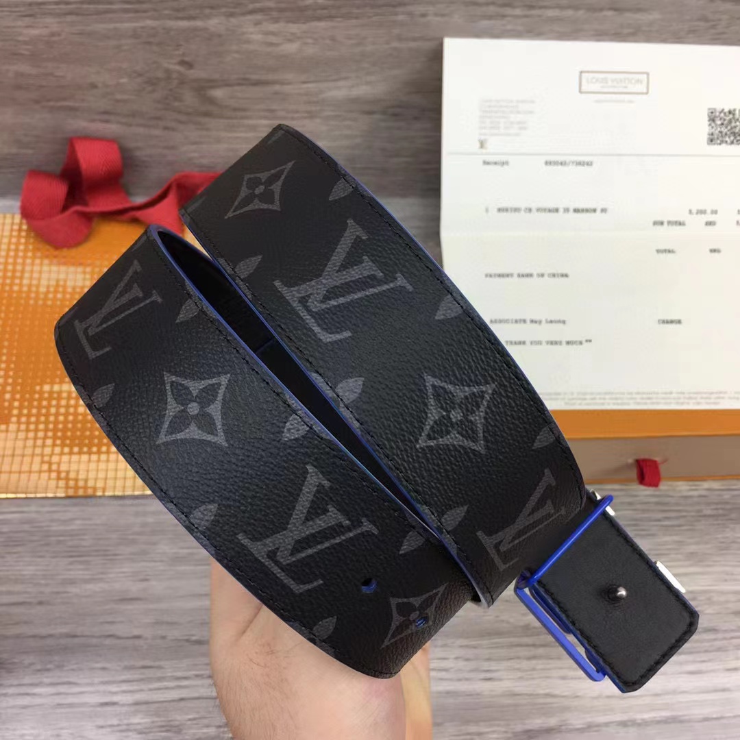 Louis Vuitton LV Line 40mm Reversible Belt    M0721V - PerfectKickZ