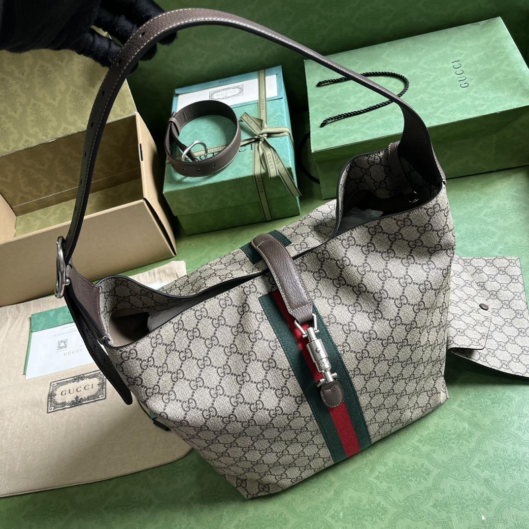 Gucci Jackie 1961 Small Shoulder Bag (28x 31x 23cm) - PerfectKickZ