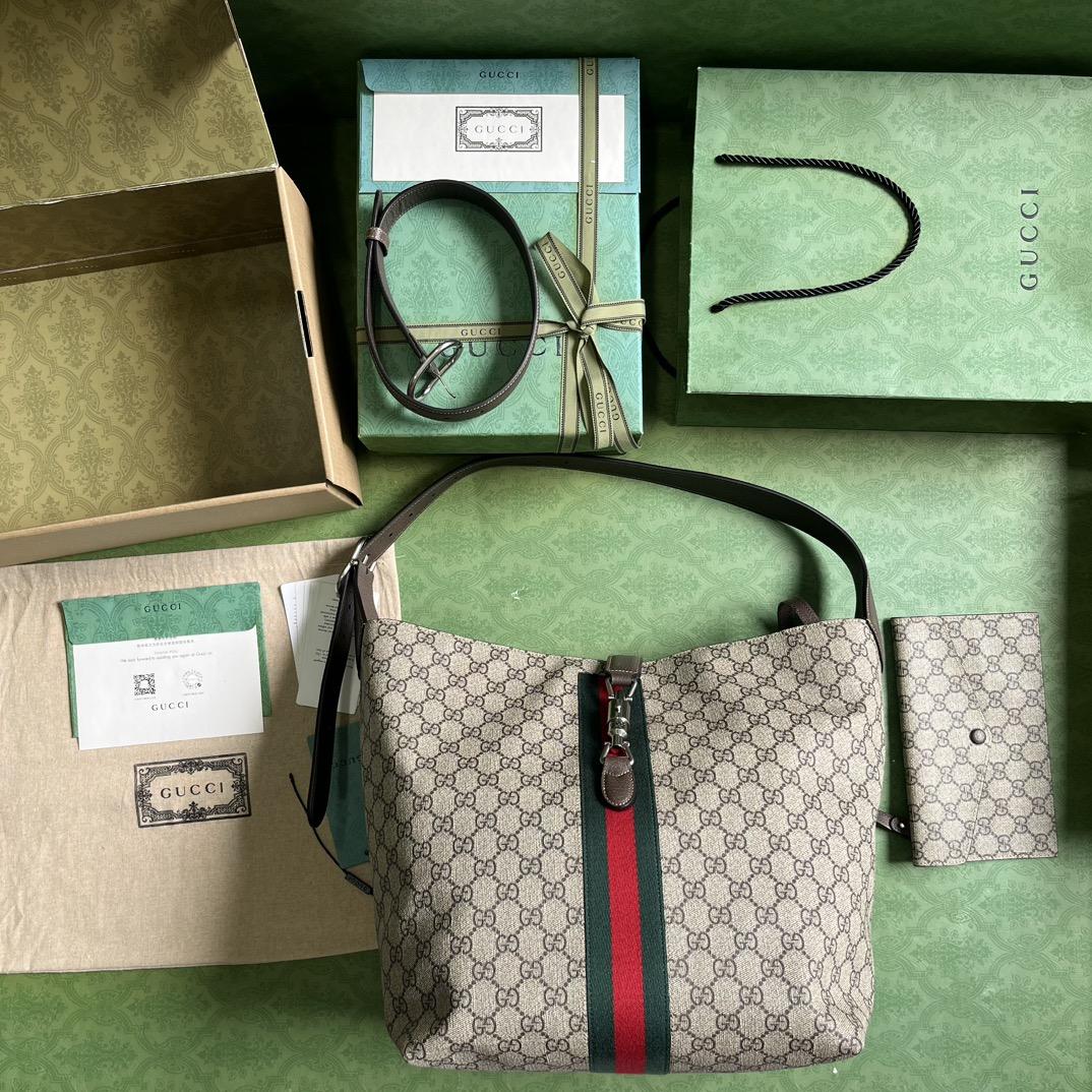 Gucci Jackie 1961 Small Shoulder Bag (28x 31x 23cm) - PerfectKickZ