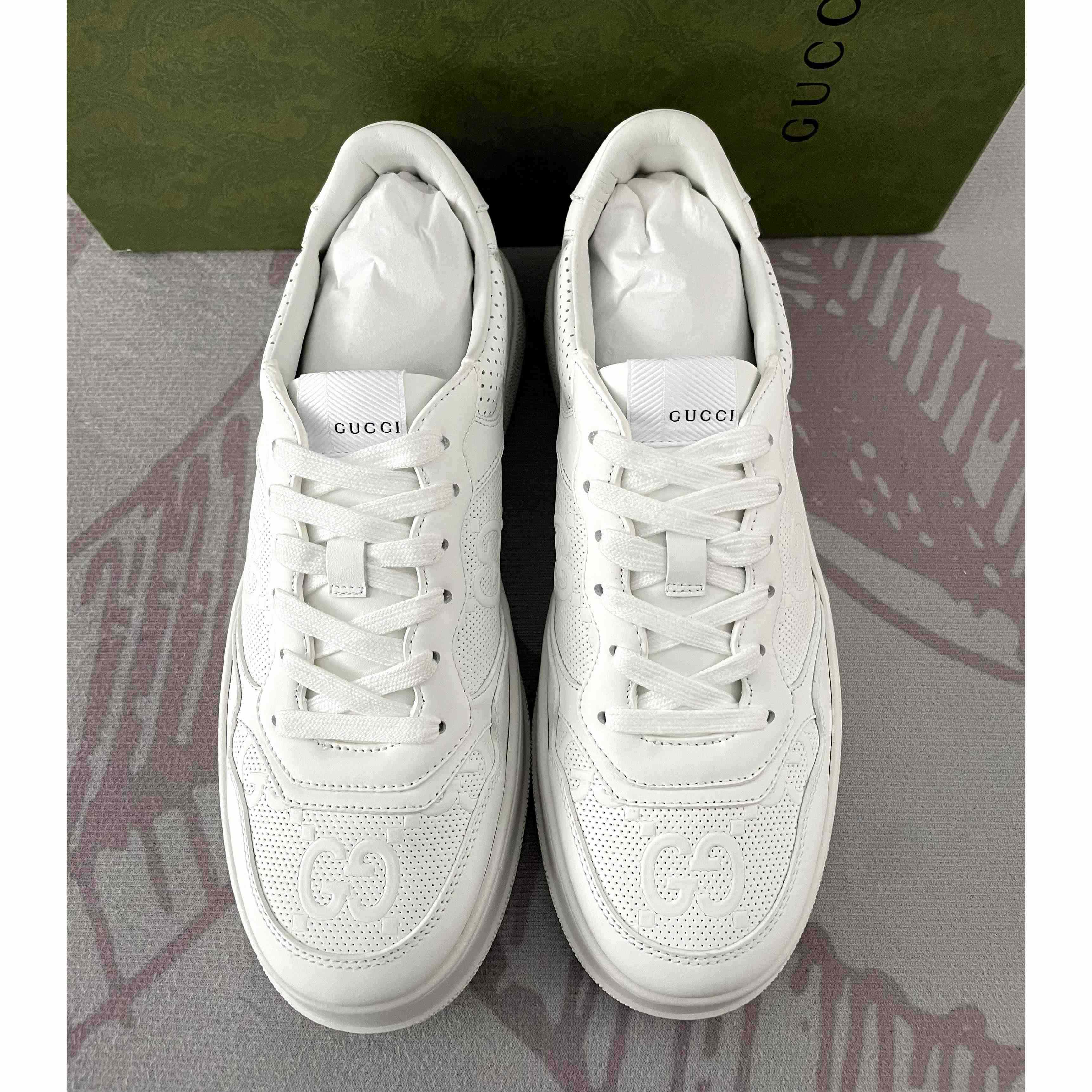 Gucci GG Embossed Sneaker - PerfectKickZ