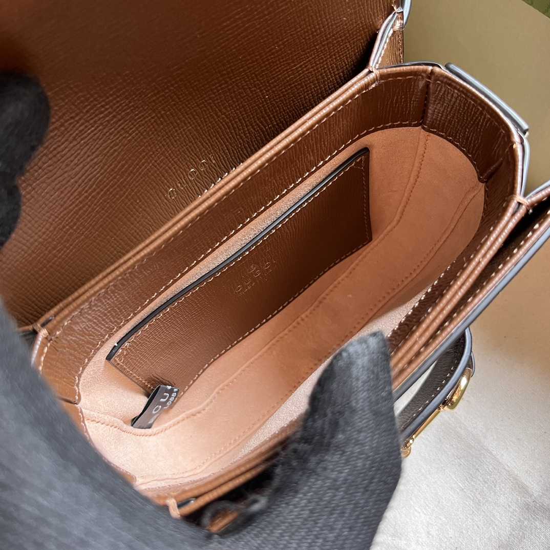 Gucci Horsebit 1955 rounded Belt Bag (16x 13x 6.5cm) - PerfectKickZ