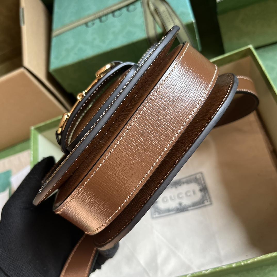 Gucci Horsebit 1955 rounded Belt Bag (16x 13x 6.5cm) - PerfectKickZ