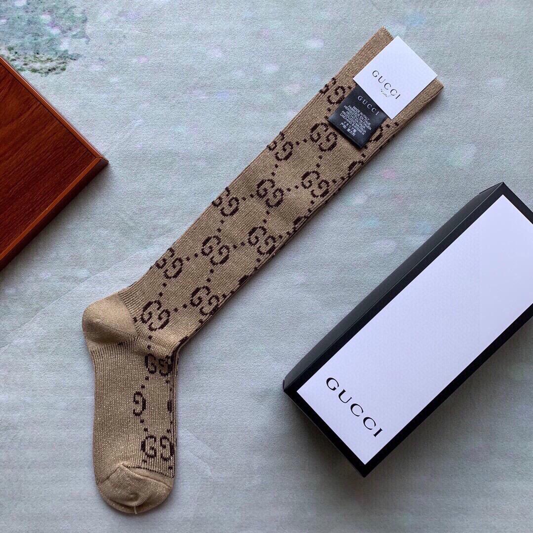 Gucci Lame GG Socks - PerfectKickZ