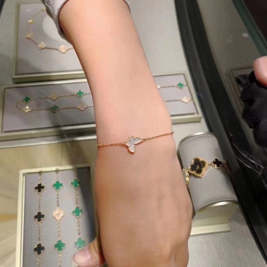 Van Cleef & Arpels Sweet Alhambra Butterfly Bracelet - PerfectKickZ