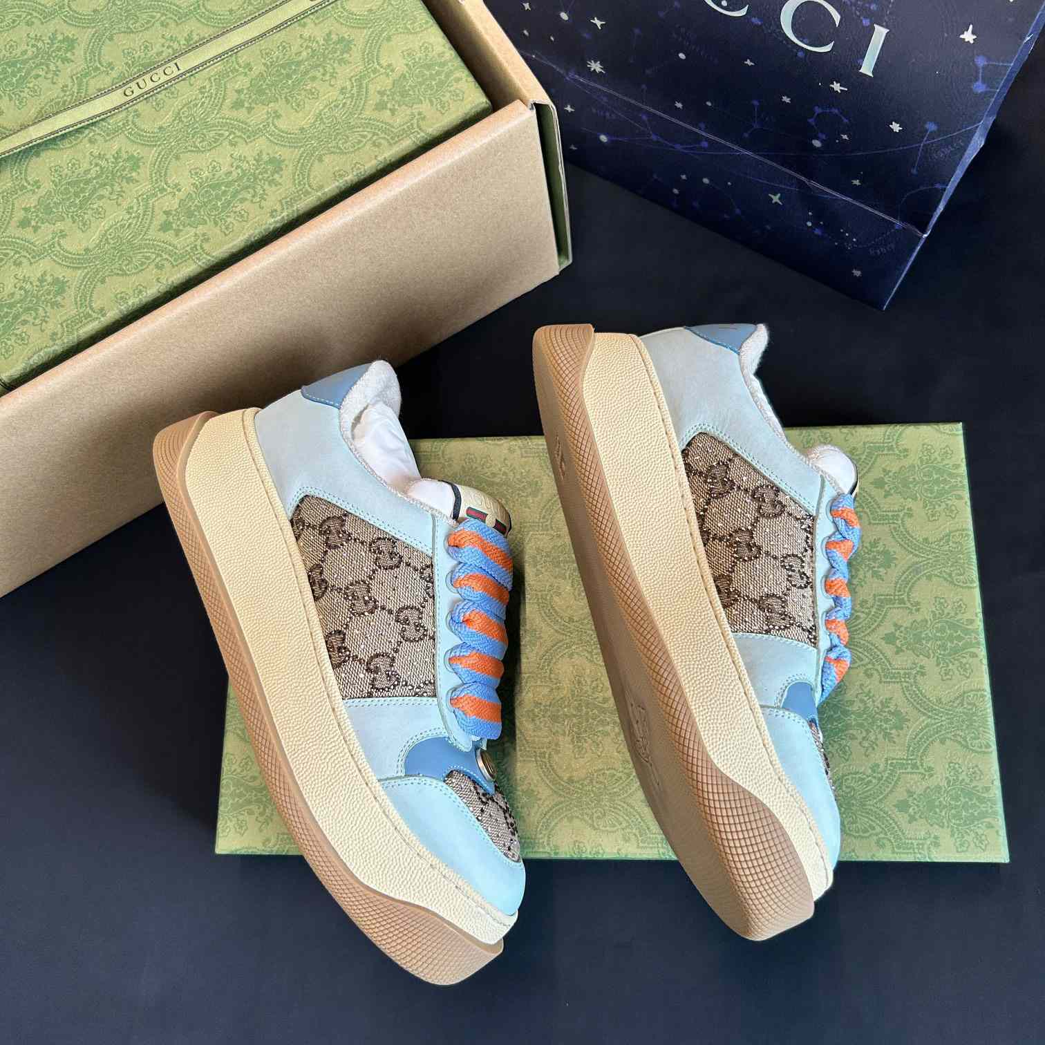 Gucci Women's Screener Sneaker - PerfectKickZ
