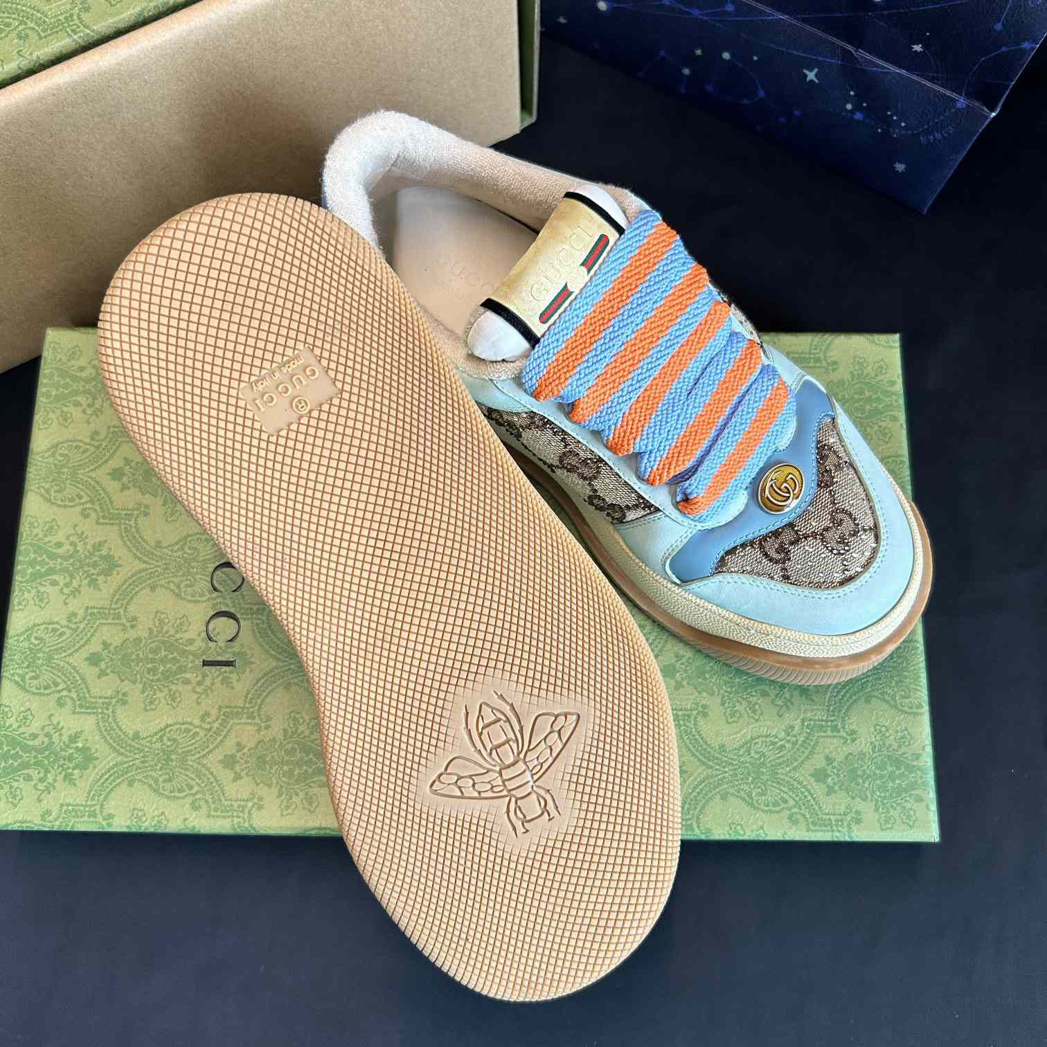 Gucci Women's Screener Sneaker - PerfectKickZ