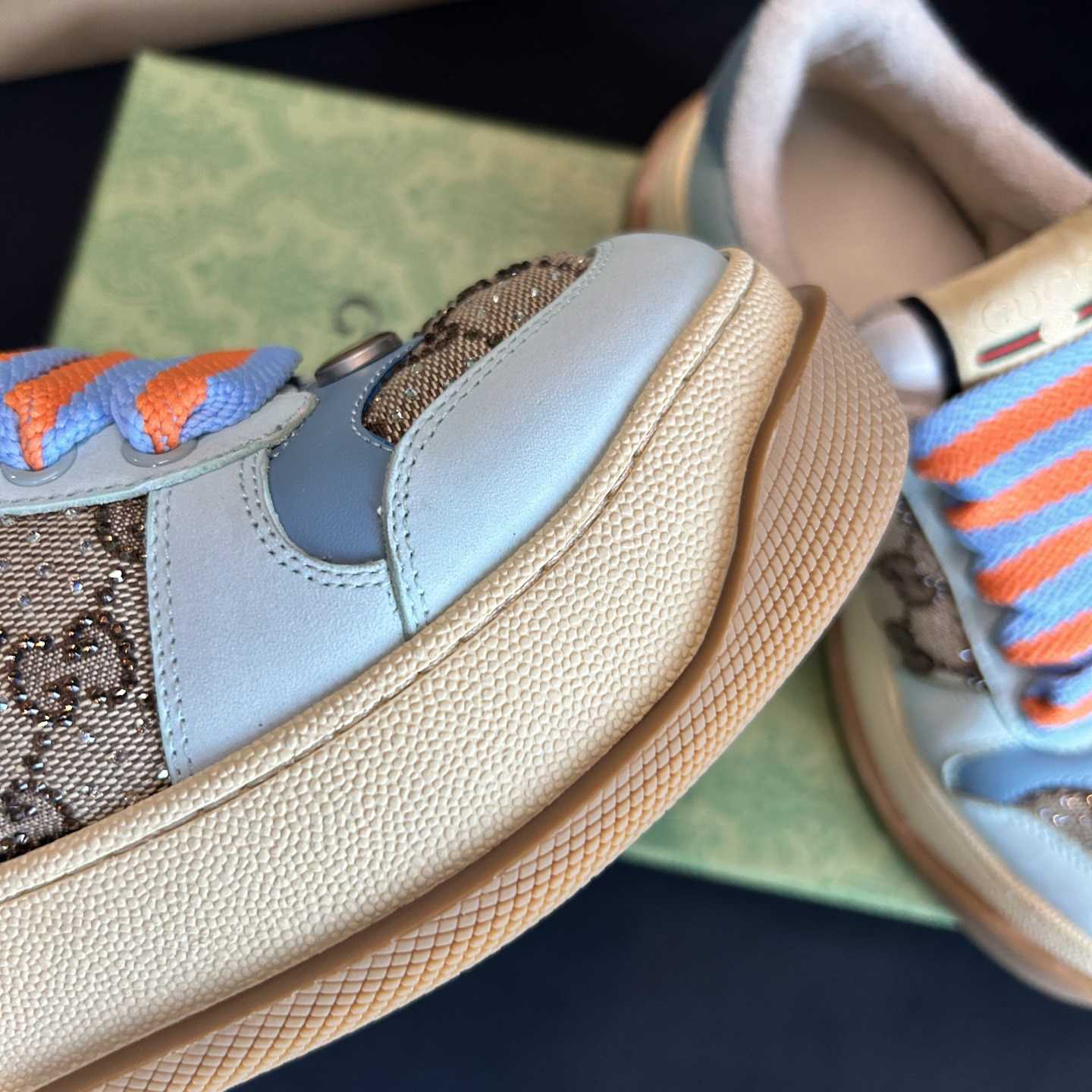 Gucci Women's Screener Sneaker - PerfectKickZ