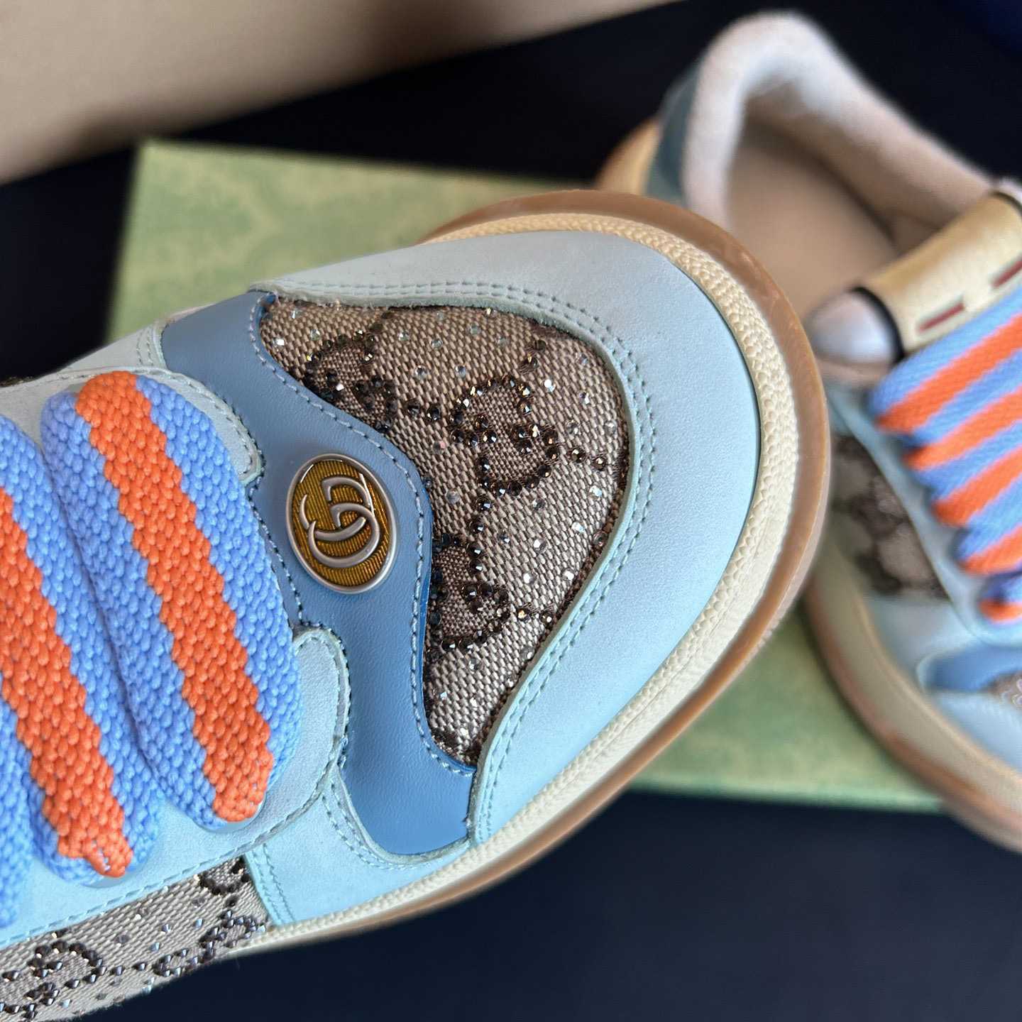 Gucci Women's Screener Sneaker - PerfectKickZ